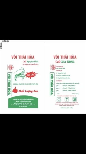 Vôi Thái Hòa – Công Ty TNHH Vôi Thái Hòa