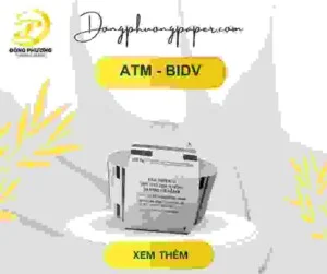 Giấy In Nhiệt Đông Phương – Công Ty TNHH Sản Xuất Xuất Nhập Khẩu Đông Phương