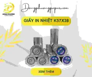 Giấy In Nhiệt Đông Phương – Công Ty TNHH Sản Xuất Xuất Nhập Khẩu Đông Phương
