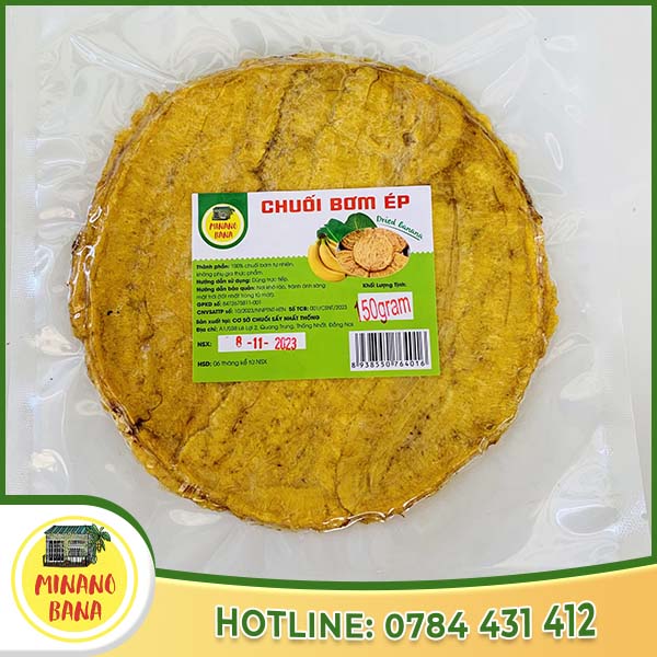 Chuối Sấy Nhất Thống-Minano Bana