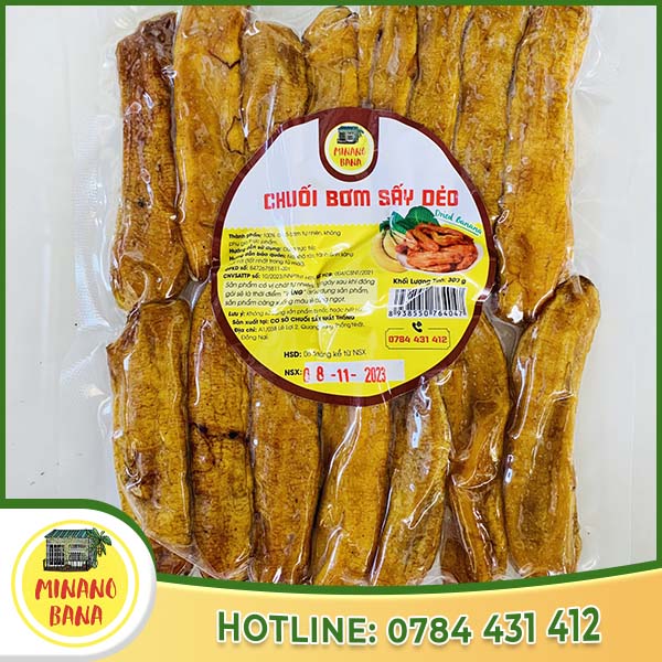 Chuối Sấy Nhất Thống-Minano Bana