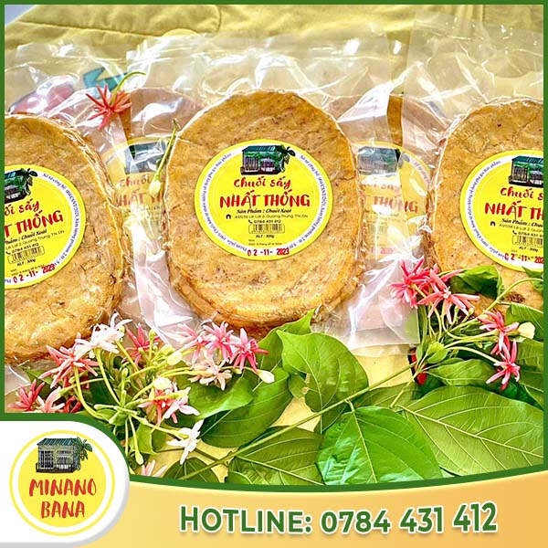 Chuối Sấy Nhất Thống-Minano Bana