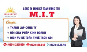 Kế Toán M.I.T – Công Ty TNHH Kế Toán Vũng Tàu M.I.T