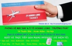Phòng Vé Máy Bay Và Ô Tô Hoàng Long – Trường Phát