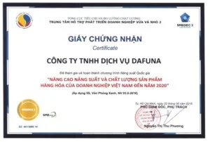 Vệ Sinh Công Nghiệp DAFUNA – Công Ty TNHH Dịch Vụ DAFUNA