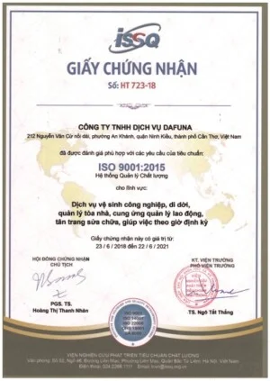 Vệ Sinh Công Nghiệp DAFUNA – Công Ty TNHH Dịch Vụ DAFUNA