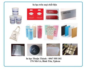 In Lụa & In UV Thuận Thành – Công Ty In Lụa & In UV Thuận Thành