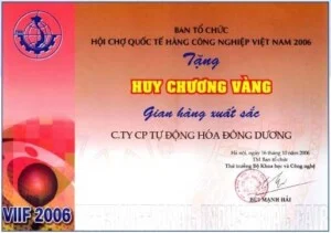 Công Ty Cổ Phần Tự Động Hóa Đông Dương