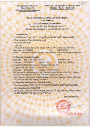 Gạch Không Nung Trung Hiếu – Công Ty Cổ Phần Đầu Tư Phát Triển Trung Hiếu