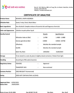 Thế Giới Mùi Hương