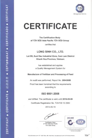 Công Ty TNHH Long Sinh