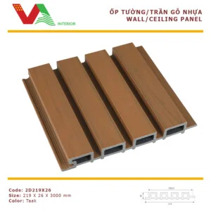 Lam Song Vuong Go Nhua 2d219x26 Teak
