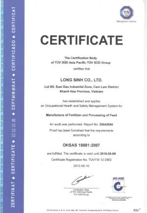 Công Ty TNHH Long Sinh