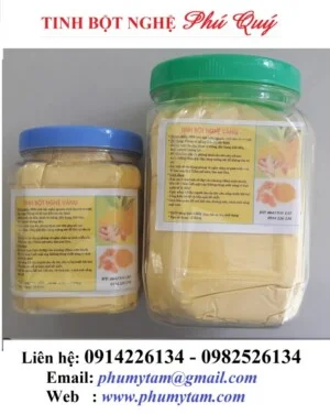 Tinh Bột Nghệ Phú Quý