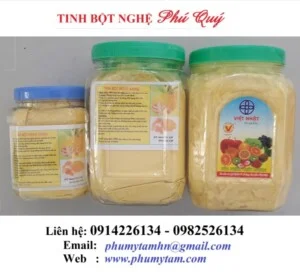 Tinh Bột Nghệ Phú Quý