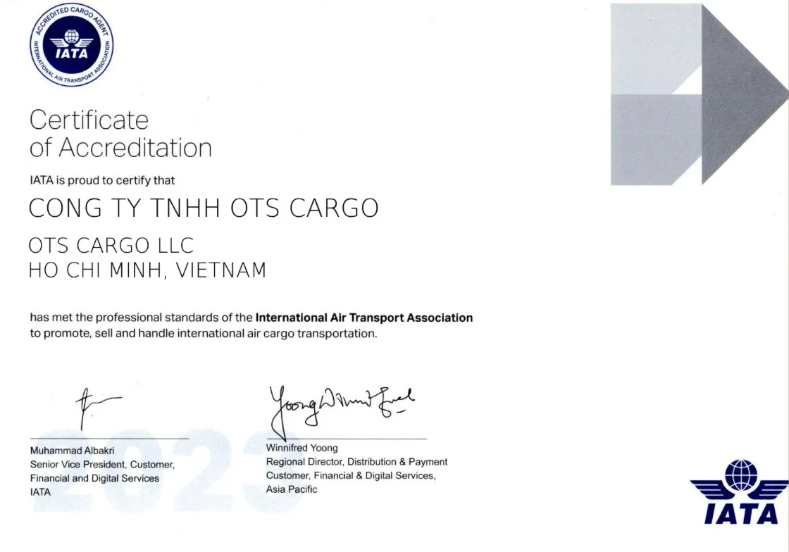 Công Ty TNHH OTS Cargo