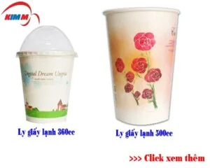 Tô, Ly Giấy Kim Mỹ – Công Ty TNHH Thương Mại Dịch Vụ Cơ Điện Kim Mỹ