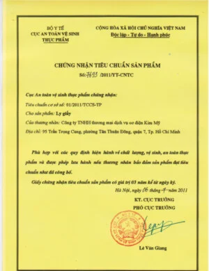 Tô, Ly Giấy Kim Mỹ – Công Ty TNHH Thương Mại Dịch Vụ Cơ Điện Kim Mỹ