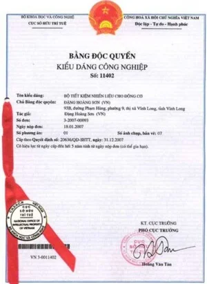 Công Ty TNHH Sáng Chế Và Nhãn Hiệu Việt Nam