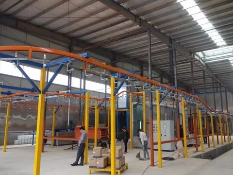 Dây Chuyền Sơn Tĩnh Điện TVG – Công Ty Cổ Phần TVG Việt Nam (Tân Vũ Gia)