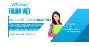 Kế Toán Thuế Thuận Việt – Công Ty TNHH Dịch Vụ Tư Vấn Kế Toán Thuế Thuận Việt