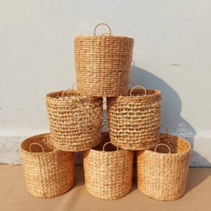 3 Water Hyacinth Basket