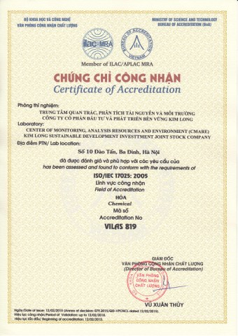 Công Ty CP Đầu Tư Và PT Bền Vững Kim Long