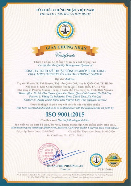 Tủ Bảng Điện Phúc Long – Công Ty TNHH Kỹ Thuật Công Nghiệp Phúc Long