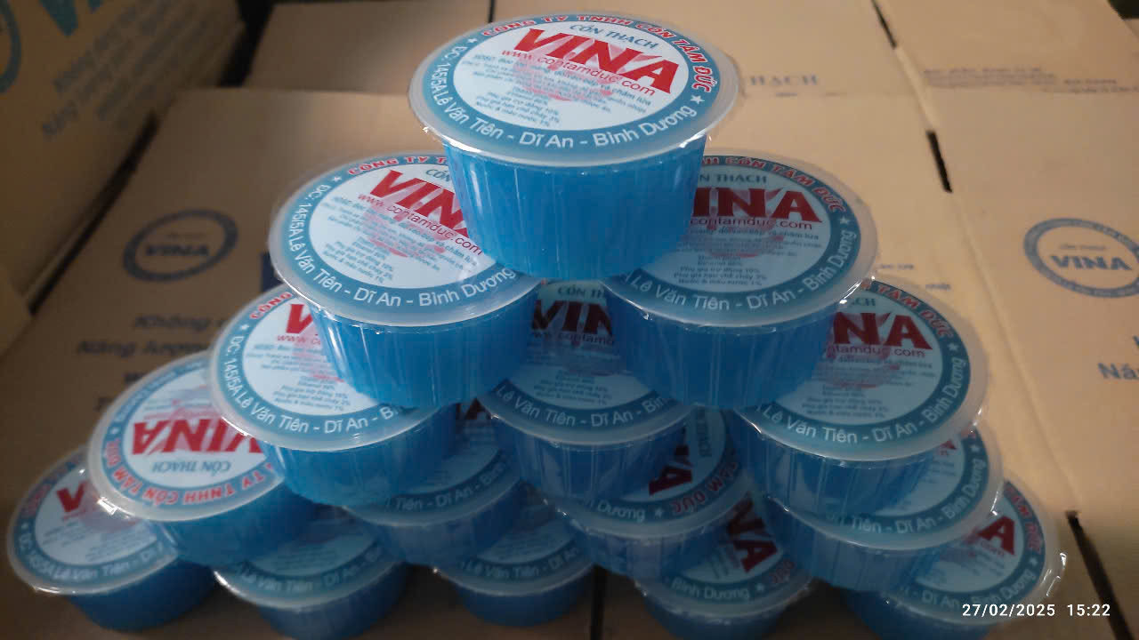 Cồn Khô, Cồn Thạch Tâm Đức – Công Ty TNHH Thương Mại Dịch Vụ Sản Xuất Tâm Đức