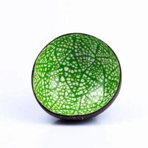 Coconut Bowl With Eggshell Inlaid