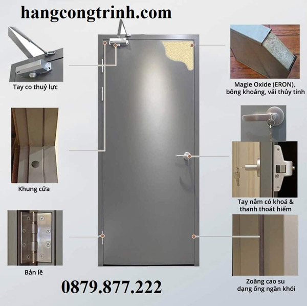 Cửa Chống Cháy NTP – Công Ty TNHH Vật Tư Xây Dựng NTP