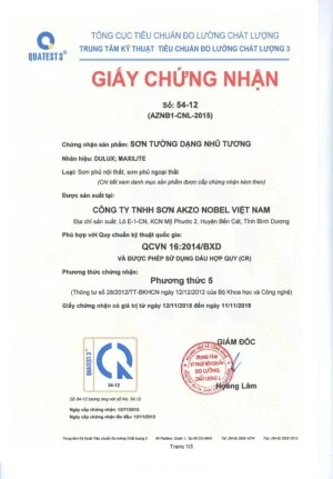 Sơn Dulux Sơn Thành – Công Ty Cổ Phần Sơn Thành