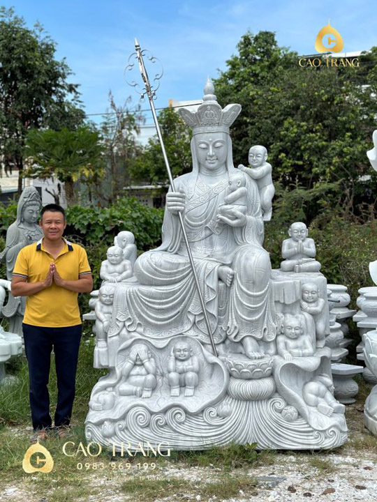 Tượng Quan Âm Bằng Đá –  Cơ Sở Tượng Phật Đá Cao Trang