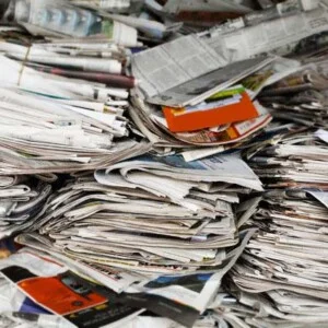 Discarded Newspapers